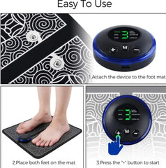 Electric EMS Foot Massager Reflexology Pain Foot Massager