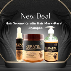 New Deal Hair serum- karatin Hair Mask - Karatin hair Shampoo