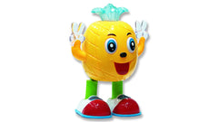 DANCING PINEAPPLE MUSICAL & LIGHTNING TOY (Yellow)