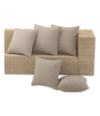 Jute Texture Cushion Covers