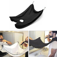 Men's beard shaving apron care clean hair