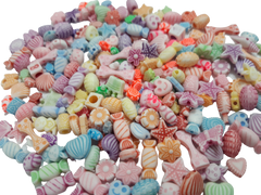 Mixed Colorful Beads Set 200 Pcs-Multicolor