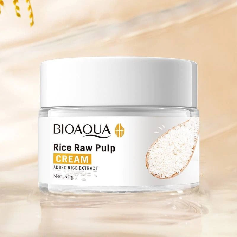 BIOAQUA Rice RAW Pulp Face Cream 50g