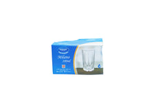 GLASS WATER PACK OF 6 PCS MI GLASS 280 ML WATER CAPACITY