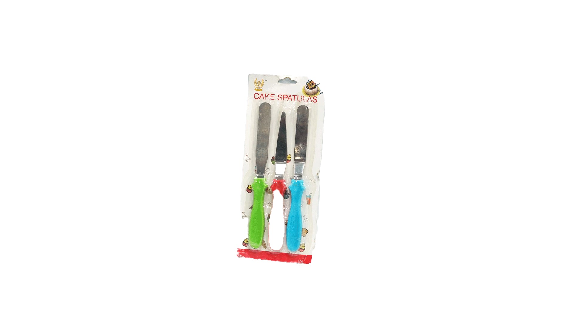 3pcs Stainless Steel Spatula Palette Knife Set Cake Decorating Smooth Tools Kit