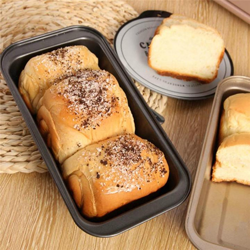 No-Stick Carbon Steel Toast Pan Bread Mold Bakeware Rectangular Cake Bread Loaf