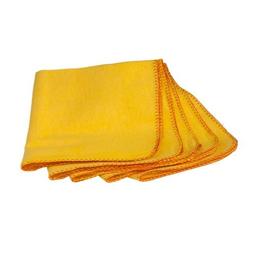 Pack of 3 Yellow Duster Cloth, Kitchen Shelves Cleaner Clothes