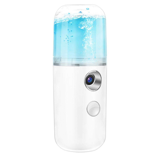 Mini Portable Rechargeable Mist Sprayer Facial Body Nebulizer Moisturizing Steam