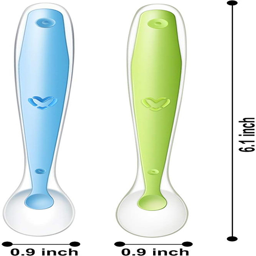 3 Piece's Set - Baby Spoons Silicone Spoon