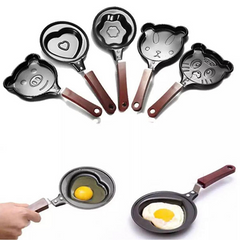 Different Shape Frying Pan Cook Up Some Love Non Stick Mini Fry Pan Egg Mould