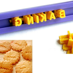 Fondant Cake Alphabet Letter Number Cookies Biscuit Stamp