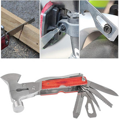 16 in 1 Multitool Hammer Claw Knife Opener Screwdriver Multi-Function Hammer