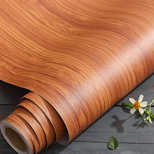 Imported Quality Self Adhesive Wooden Texture Sheet for Wall Decor Kitchen