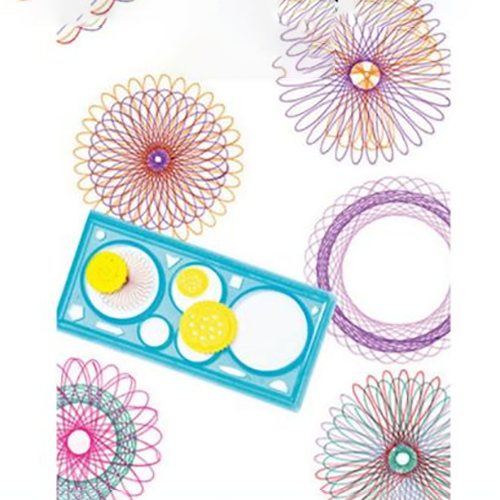 Design Ruler Set/ Plastic Spirograph Ruler For Circle Designing