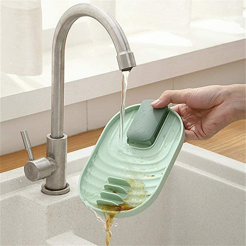 Plastic Spoon Rest Lid Holder Stand, Pots Lid Stand, Foldable Spoon Rest Holder