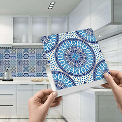 Pack of 24 - Geometrical Talavera Tiles Stickers