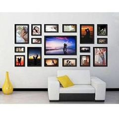 Set of 17 - Photo Pictures Frames Collage Wall Hanging Decor Set, Photos, Decora