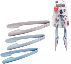 3 PCS Kitchen Food Serving Tongs Plastic Nesting Mini Tongs for snack