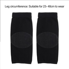 1 Pair Knee Brace Thermal Winter Sleeves Long Warm Leg Sleeve Wool Pad