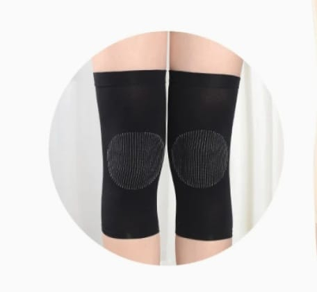 1 Pair Knee Brace Thermal Winter Sleeves Long Warm Leg Sleeve Wool Pad