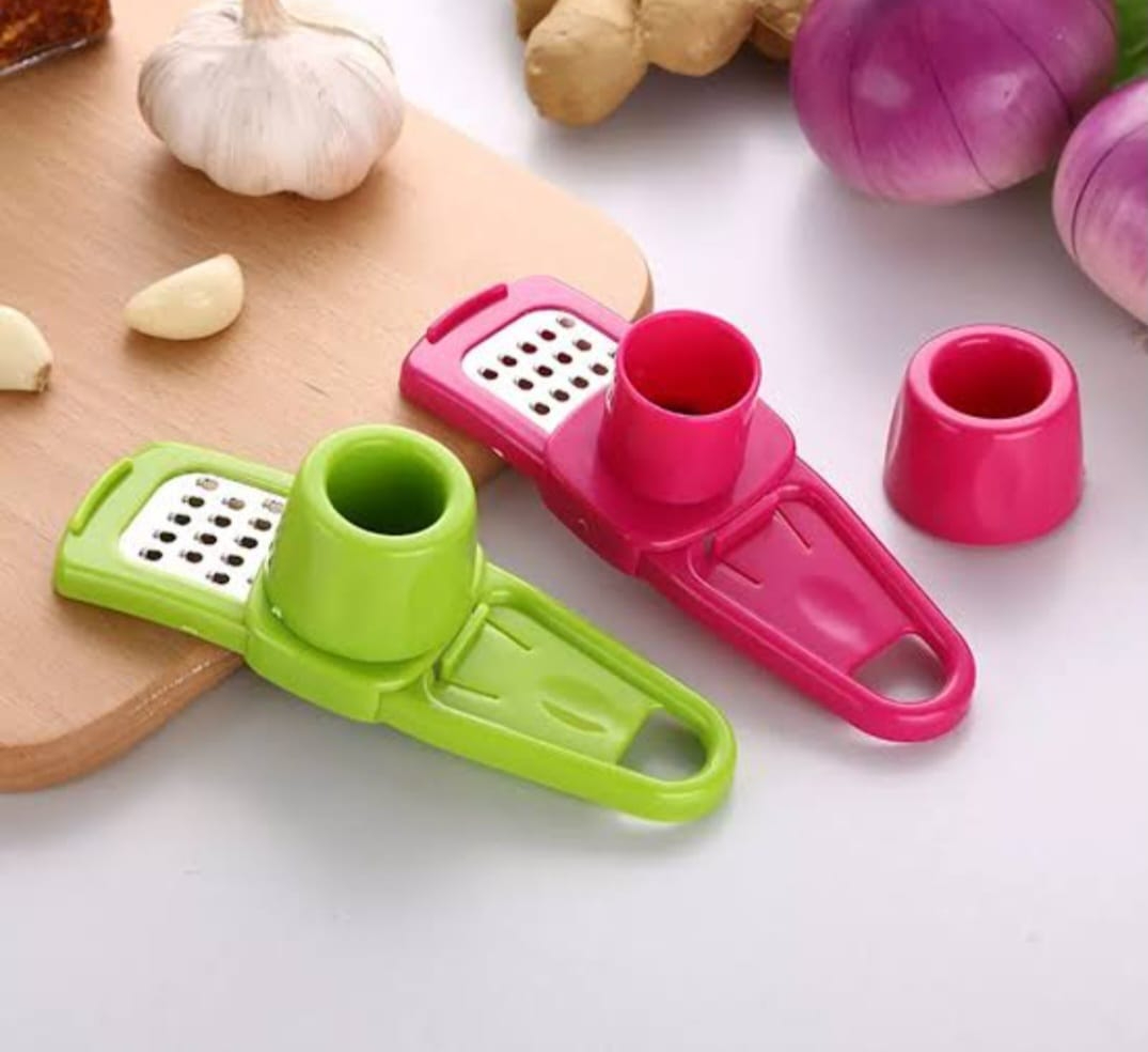 Garlic Ginger Grinding Tools Kitchen Garlic Grater Fruits Vegetable Hand Press G