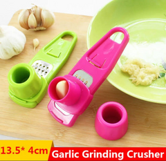 Garlic Ginger Grinding Tools Kitchen Garlic Grater Fruits Vegetable Hand Press G