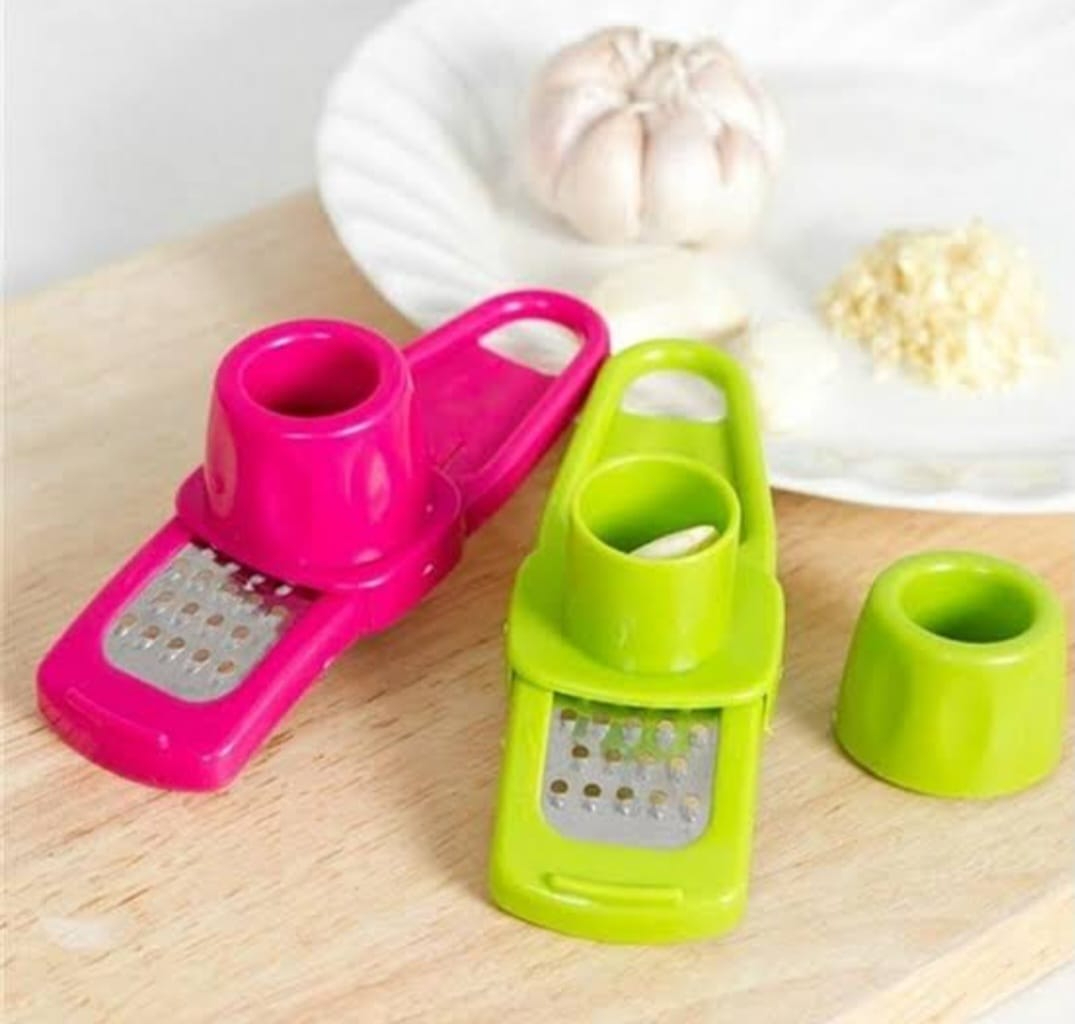 Garlic Ginger Grinding Tools Kitchen Garlic Grater Fruits Vegetable Hand Press G