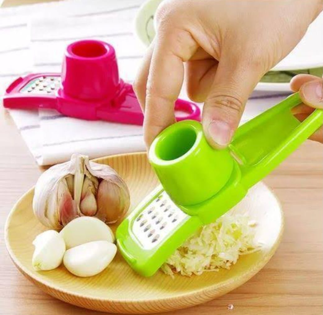 Garlic Ginger Grinding Tools Kitchen Garlic Grater Fruits Vegetable Hand Press G