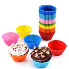 50 PCs Cupcake Muffin Paper Liner Baking Cups - Multi color