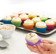 50 PCs Cupcake Muffin Paper Liner Baking Cups - Multi color