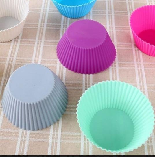 50 PCs Cupcake Muffin Paper Liner Baking Cups - Multi color