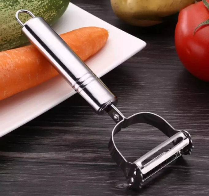 Julienne Peeler & Vegetable Peeler With Premium Ultra Sharp Stainless Steel Doub