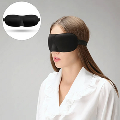 3D Soft Padded Shade Cover Rest Blindfold Eye Sleep Mask