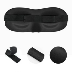 3D Soft Padded Shade Cover Rest Blindfold Eye Sleep Mask