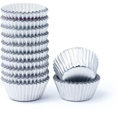 Set of 108 - Aluminum Food Cups, Aluminum Muffin Cups, Aluminum Foil Cupcakes Mo