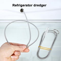 1M Extra Long Flexible Tube Pipe Cleaner Brush Fridge Cleaning Tool, Refrigerato