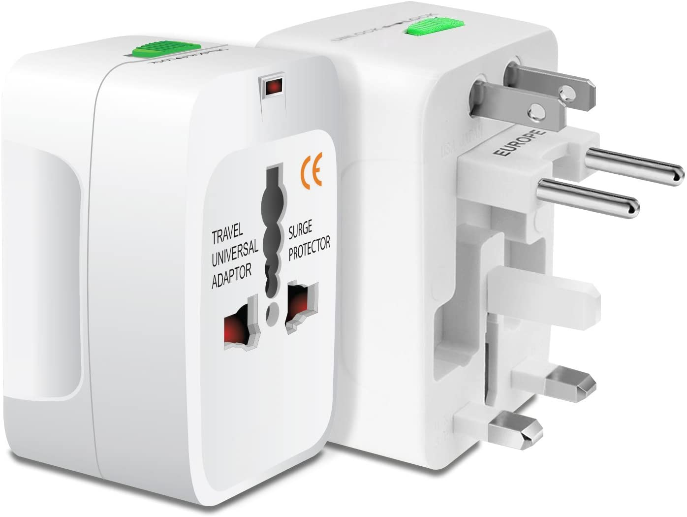 Surge Protector All in One Universal Worldwide Travel Wall Charger Adapter