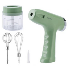 3 In 1 USB Electric Egg Beater Garlic Meat Grinder Food Blender Electric Chopper