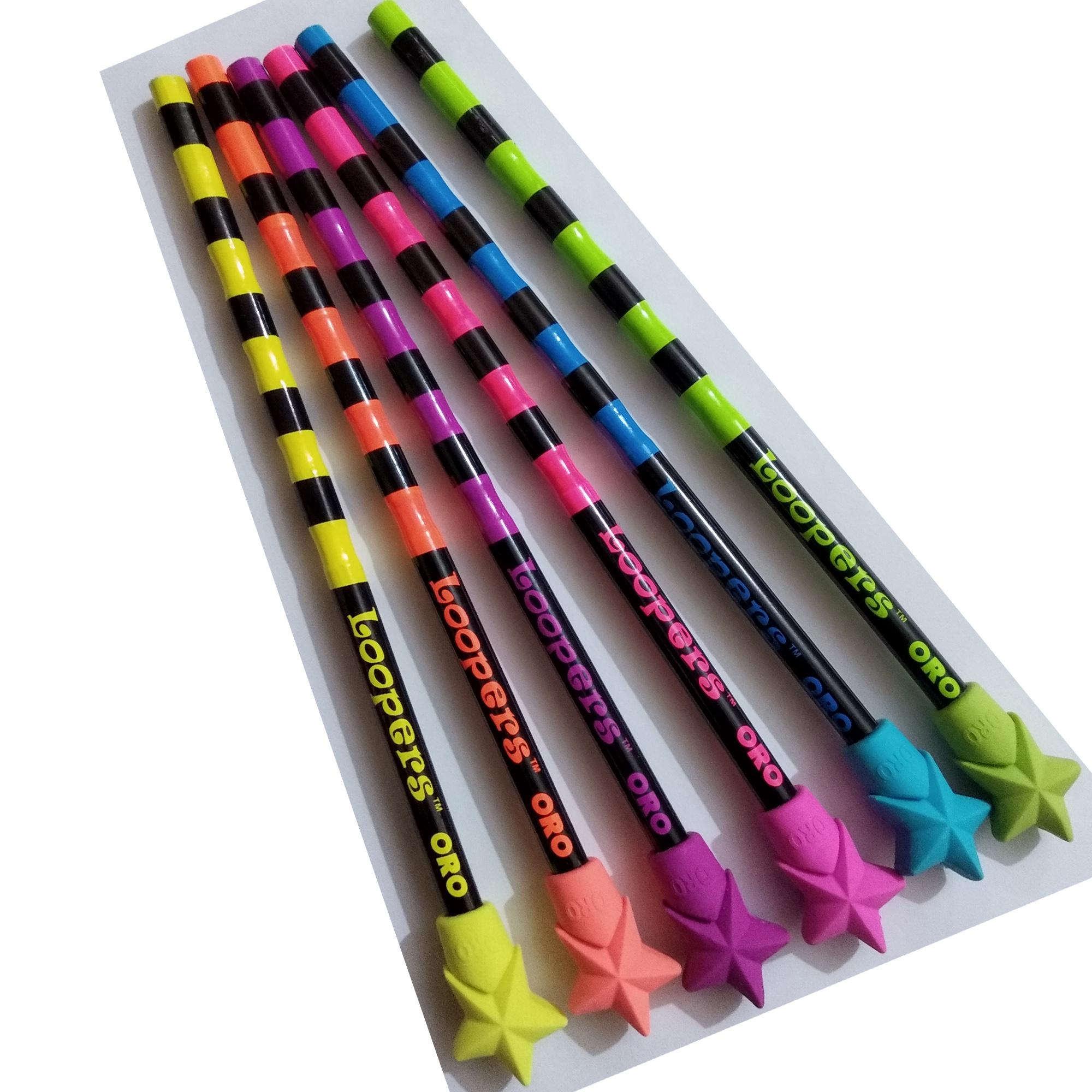 ORO Loopers Pencil Art # 903 Multi Color (48 Pcs)