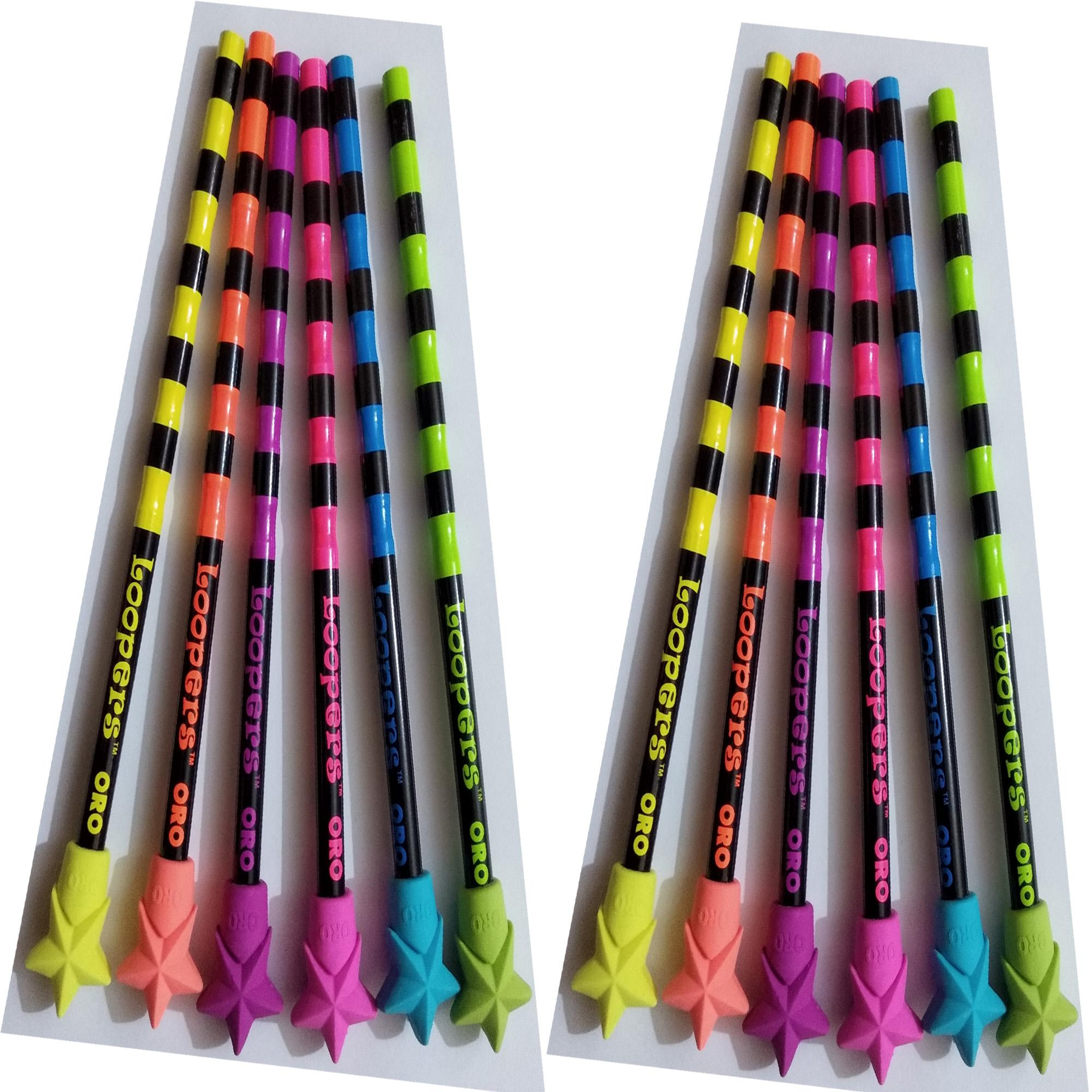 ORO Loopers Pencil Art # 903 Multi Color (48 Pcs)