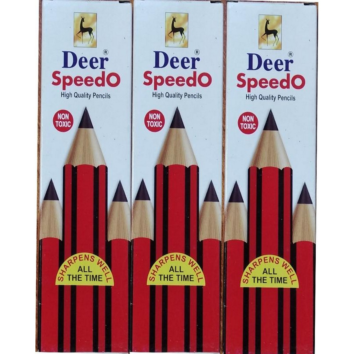 Speedo Pencil 3 Packet (Art # 7500 Hb)