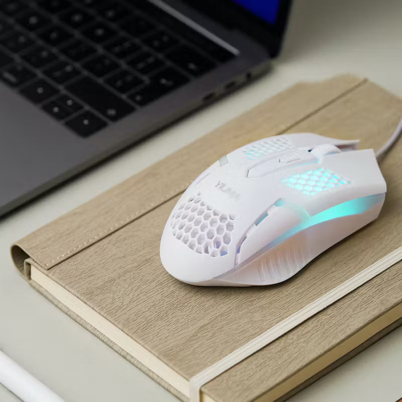 Colorful RGB Light Wired Gaming Mouse QS-103 Yilima