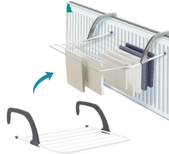 Foldable Clothes Hanger/Airer, Radiator Drying Rack, Extendable Clothes Rail 9 B