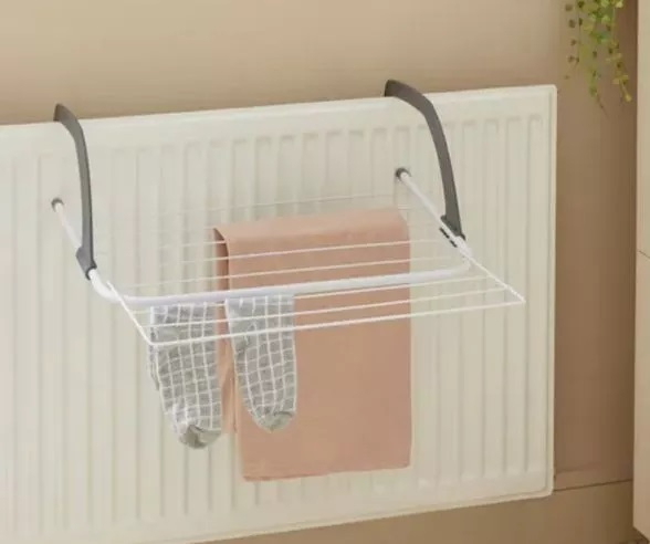 Foldable Clothes Hanger/Airer, Radiator Drying Rack, Extendable Clothes Rail 9 B