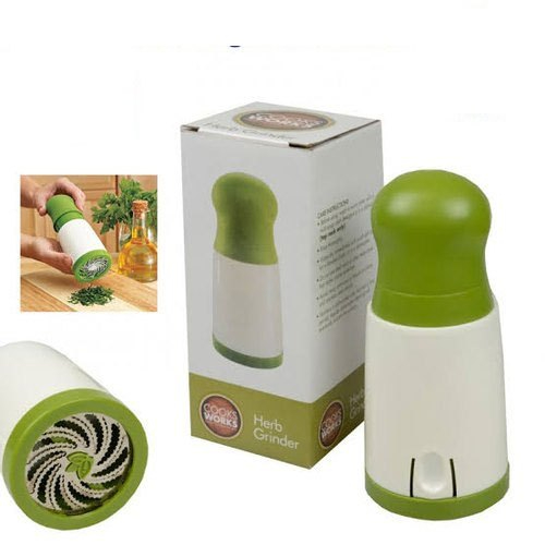 Hand Operated Herb Grinder Spice Mill Parsley Shredder Chopper Fruit Vegetable C