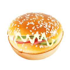 1 Piece Burger Shape Fridge Magnet, Cute Magnets, Fake Burger Refrigerator Decor