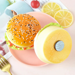 1 Piece Burger Shape Fridge Magnet, Cute Magnets, Fake Burger Refrigerator Decor