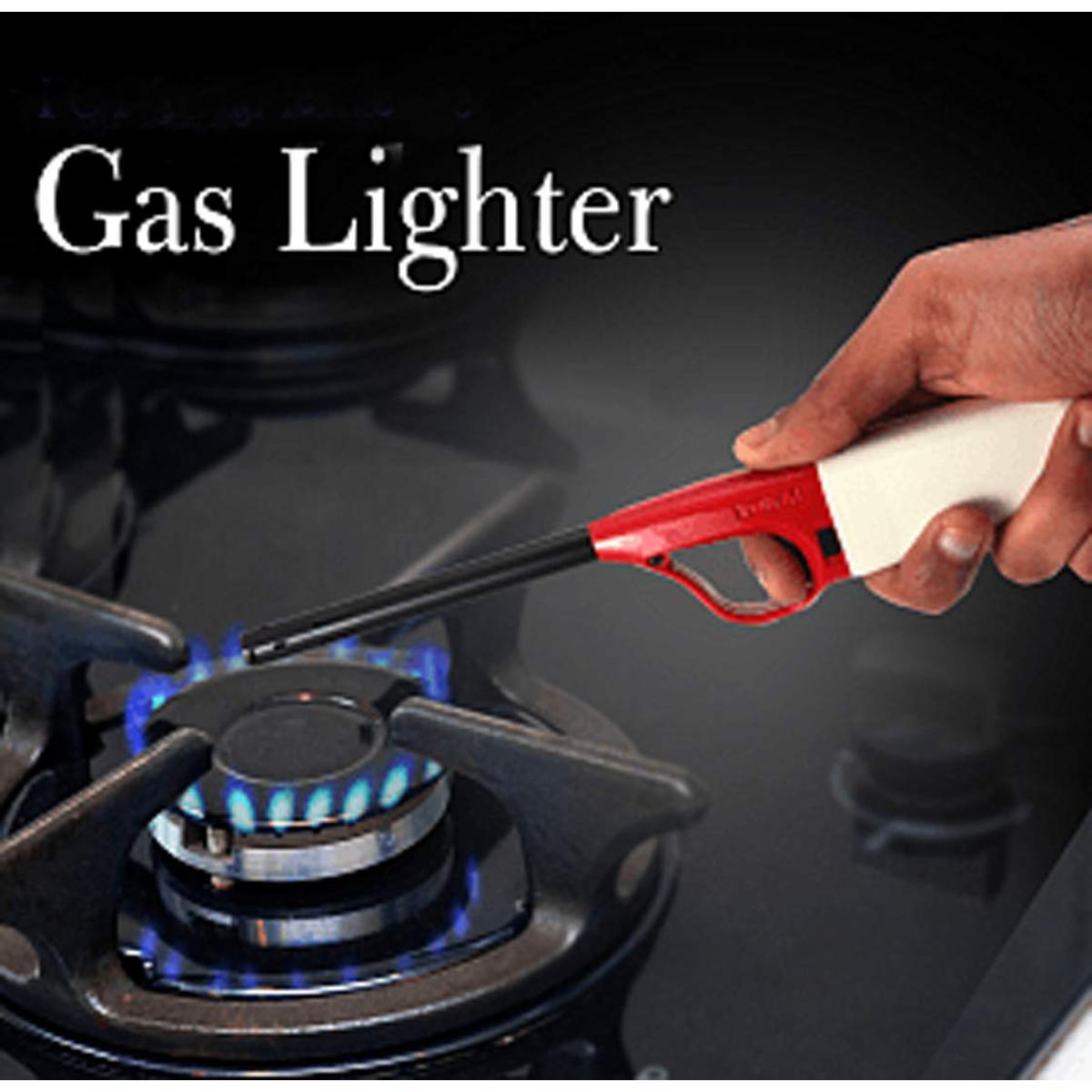 Random Color Kitchen Stove Gas Lighter With Gas Refill Can