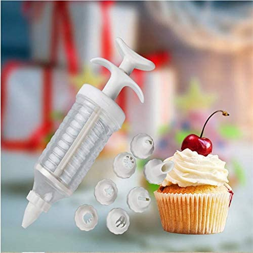 8 Piece's Set - Cupcake Filling Injector Cake Icing Decorating Set Frosting Cook