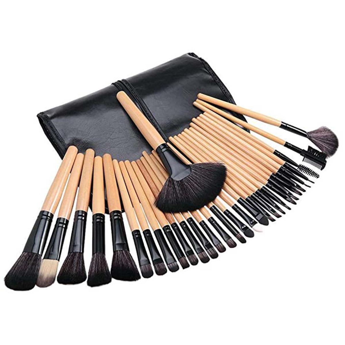 Makeup Brushes , 24 Pcs Professional Makeup Brushes Set Black